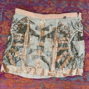 Guess sequin mini skirt
